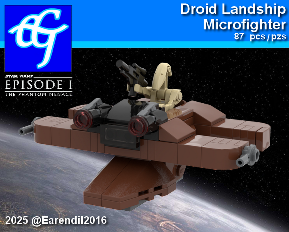 Lego Droid Landship Microfighter