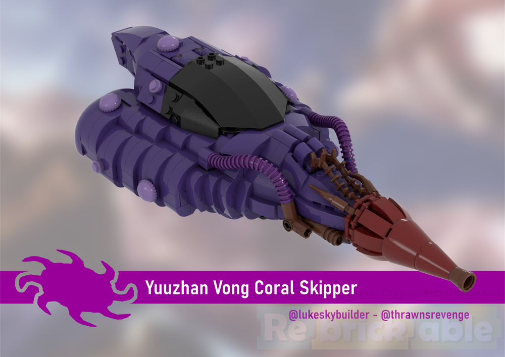 Lego Yuuzhan Vong coral Skipper