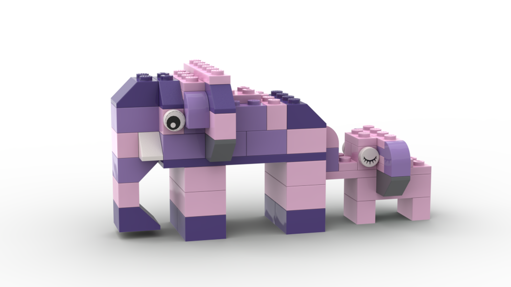 Lego 11016 Pink elephants