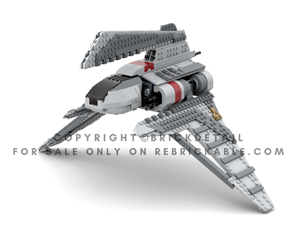 Lego Emperor Palpatine Shuttle Theta Class T-2C Personal Transport