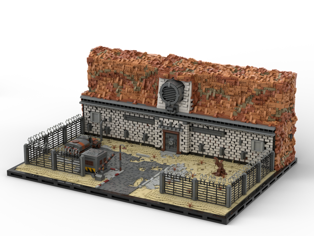 Lego Fallout 1 Mariposa Military base.