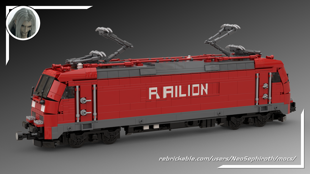 Lego DB BR-185 Railion Cargo Locomotive 8W