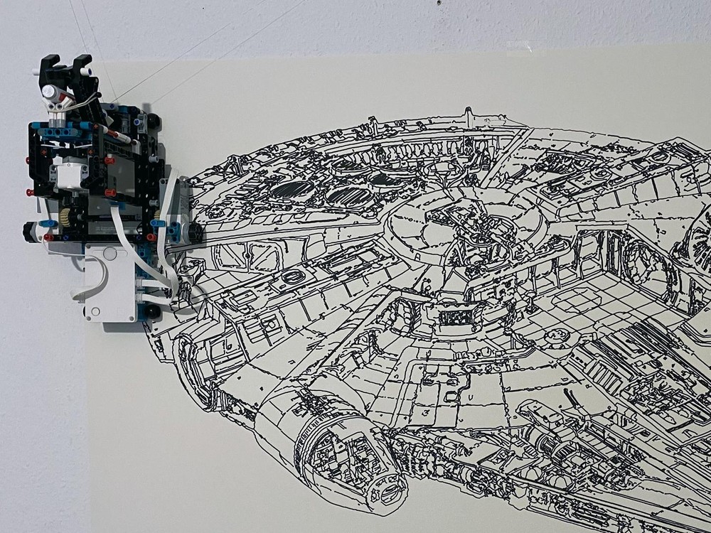 Lego Wallplotter