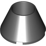 Lego Cone 4 x 4 x 2 Hollow No Studs / Black