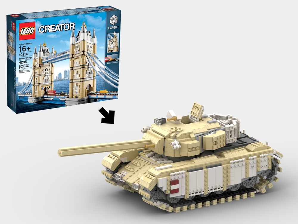 Lego 10214 Centurion Tank
