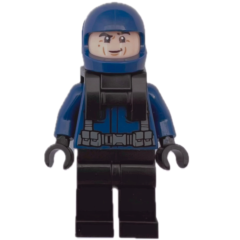 Lego Guard in Helmet, Neckbracket