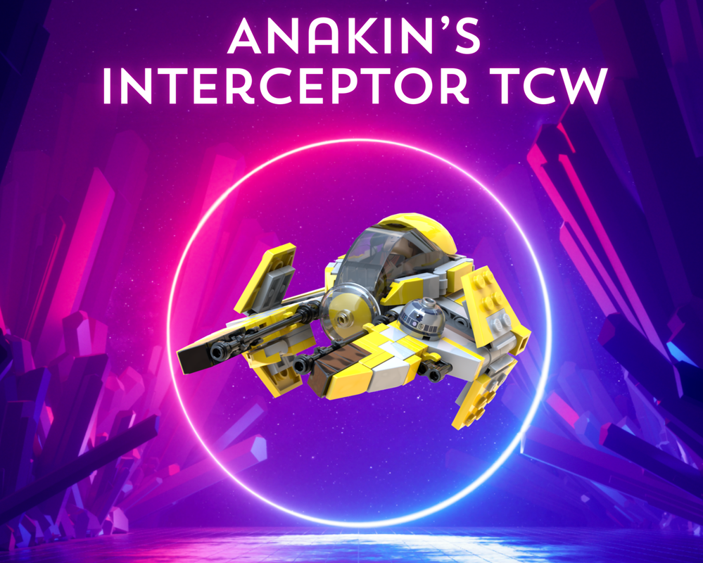 Lego Anakin's Interceptor Clone Wars