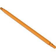 Lego Flexible Ribbed Hose 8mm Ends 19L / Orange