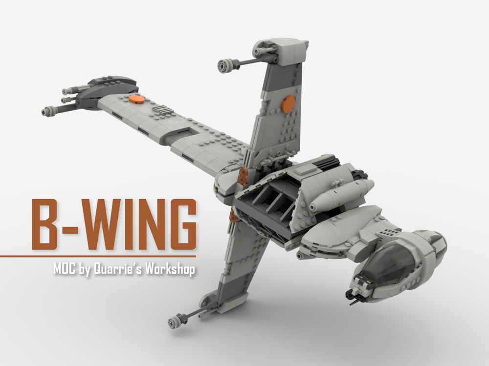 Lego A/SF-01 B Wing Starfighter