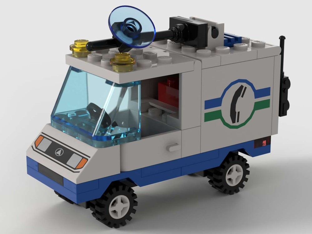 Lego 90's Town Telephone Repair Van