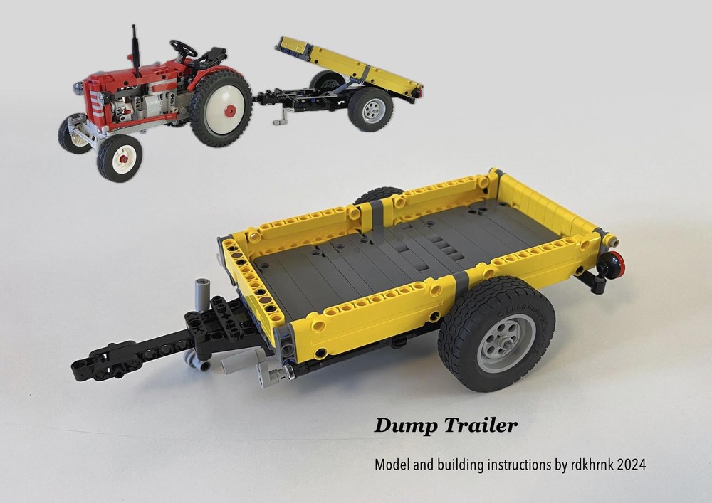 Lego Dump Trailer for Zetor 25
