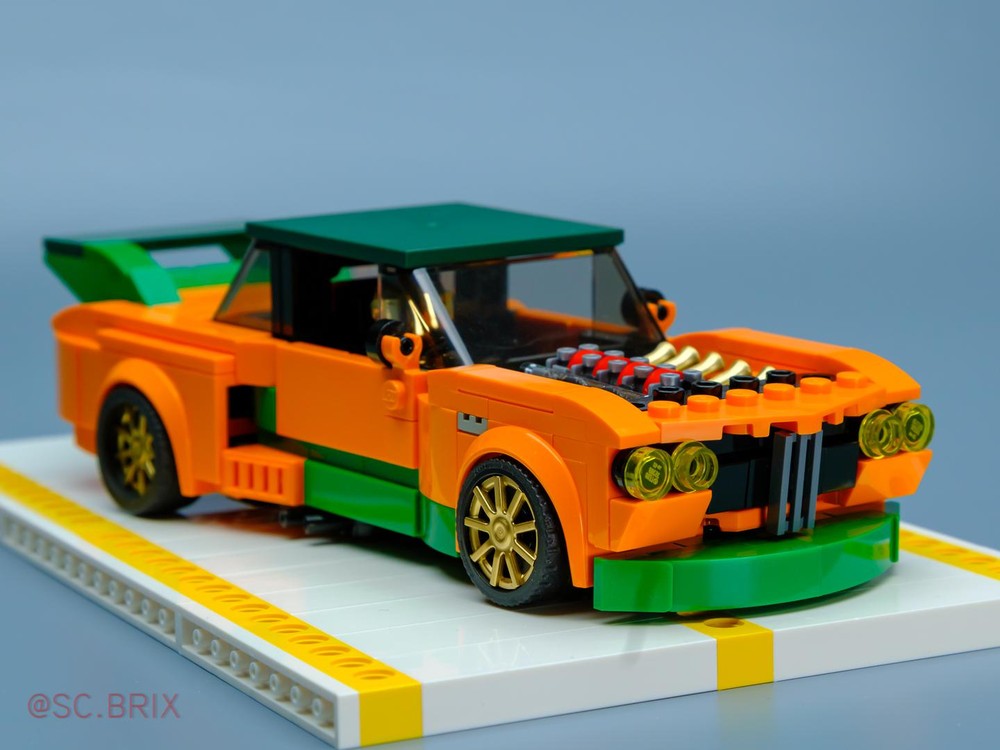 Lego BMW CSL 3.5 Jagermeister