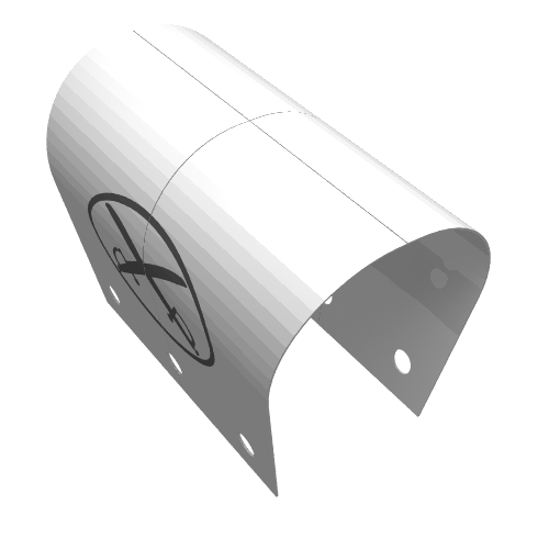 Lego Wagon Cover with Crossed Cutlasses Print