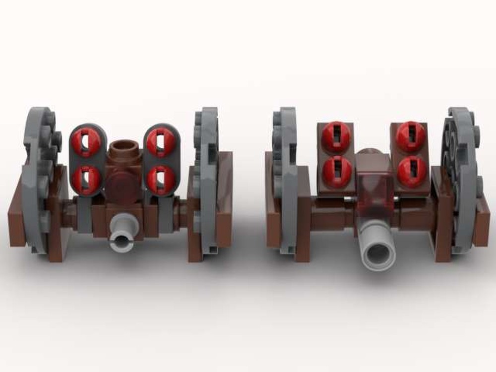 Lego 2 Mini Hailfire Droids (2-2 versions)