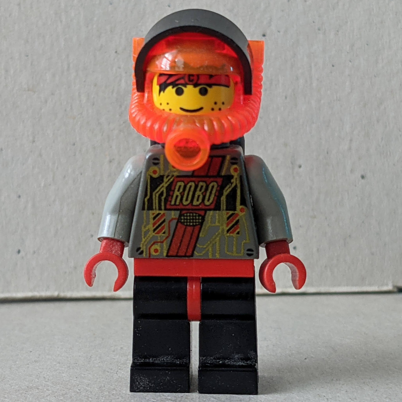 Lego RoboForce, Red with Plain Legs