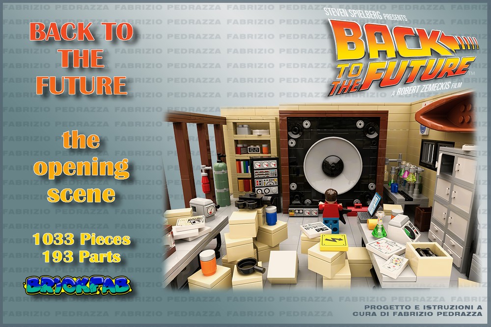 Lego Back To The Future - The Opening Scene -