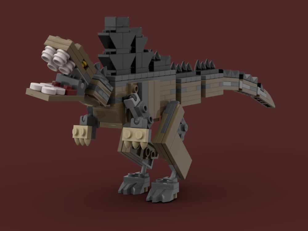 Lego Godzilla Minus One - Odo Island Monster (Godzillasaurus)