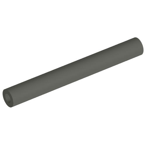 Lego Hose Rigid 3mm D. 3L / 2.4cm / Dark Gray