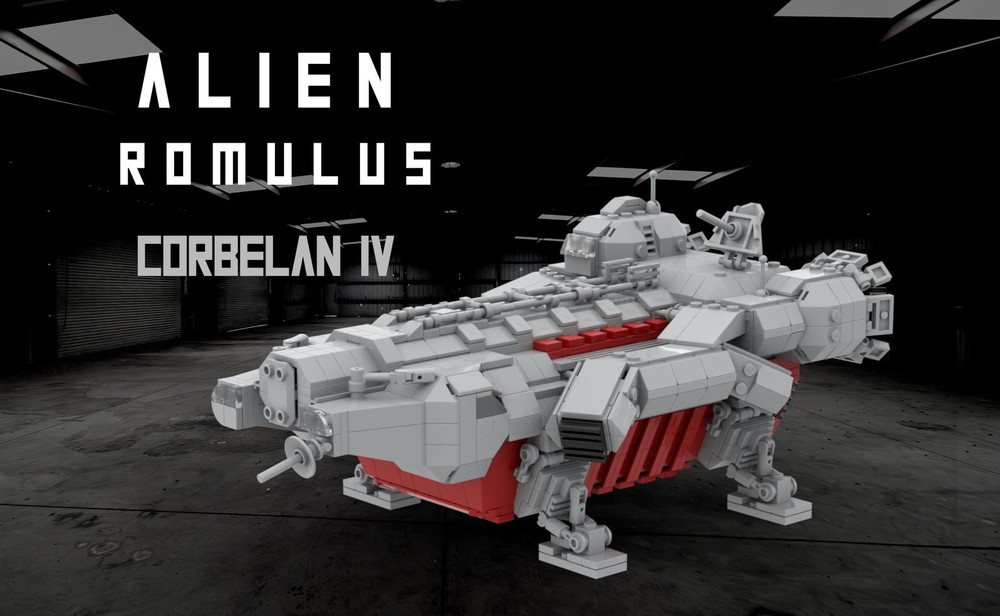Lego Alien Romulus Corbelan IV Midi-Scale