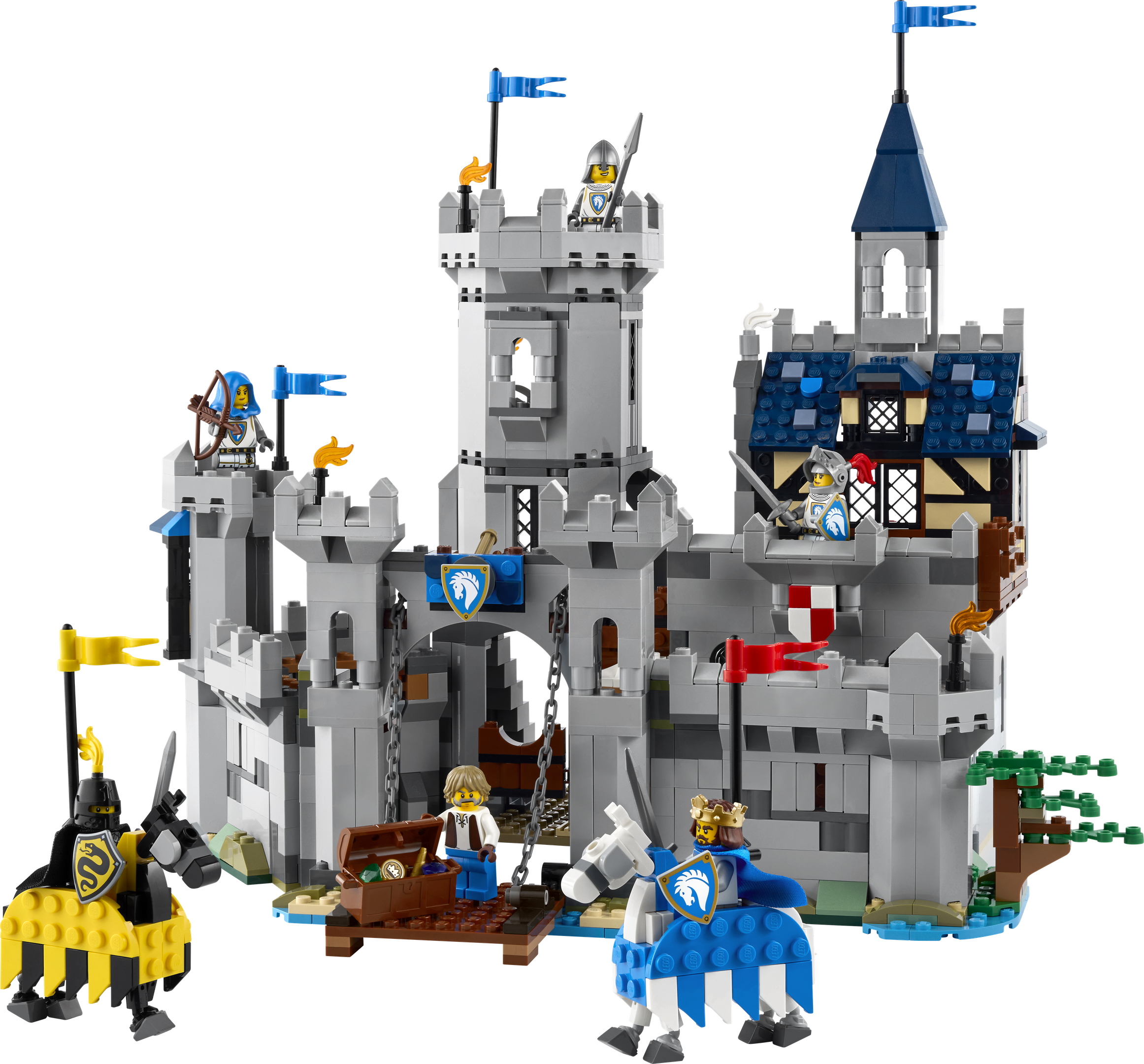 Lego Medieval Horse Knight Castle