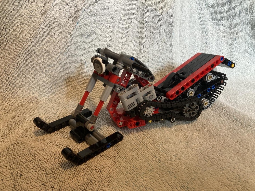 Lego 42132 snowmobile modification