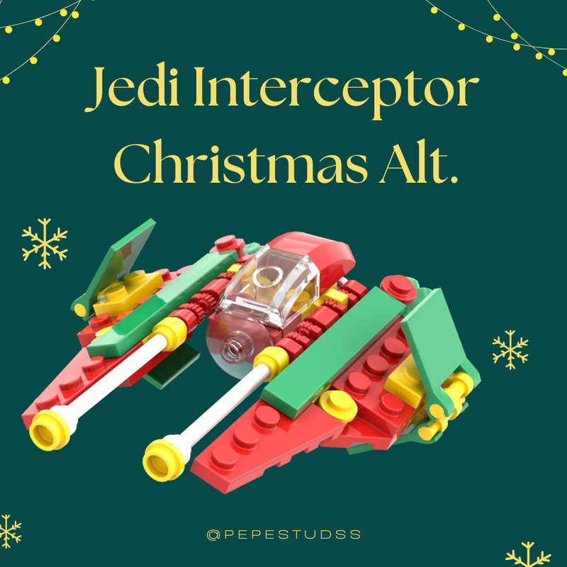 Lego Jedi Interceptor Christmas Alt