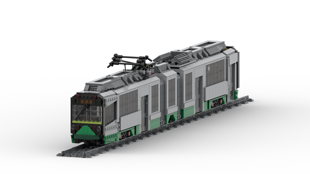 Lego MBTA Green Line Tram