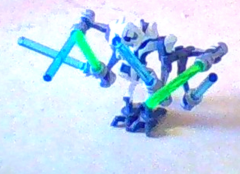 Lego six armed general grievous