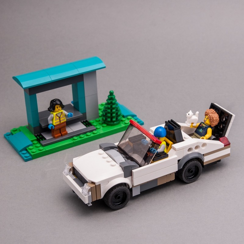 Lego 60386 White Car