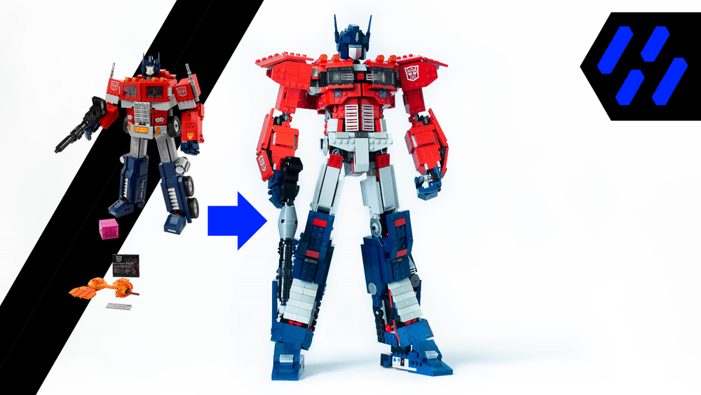 Lego 10302 IDW Don Figueroa Optimus Prime - Alternate Build