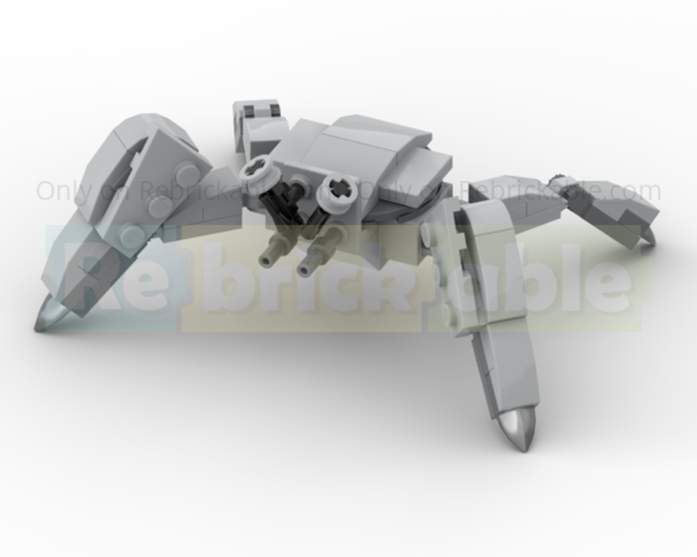 Lego Crab Droid 3in1 - MOC-222257 upgrade