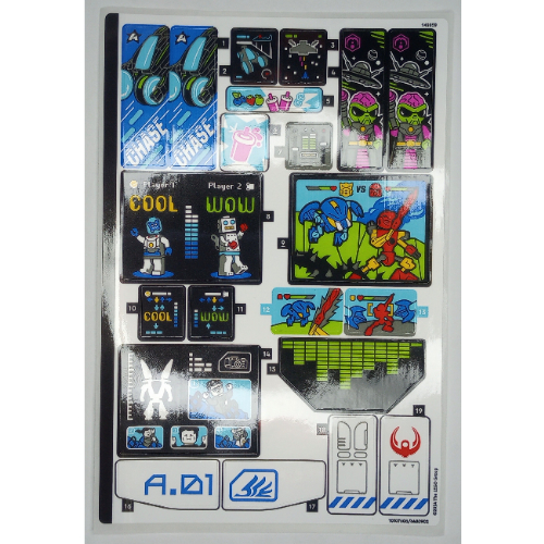 Lego Sticker Sheet for Set 60421-1