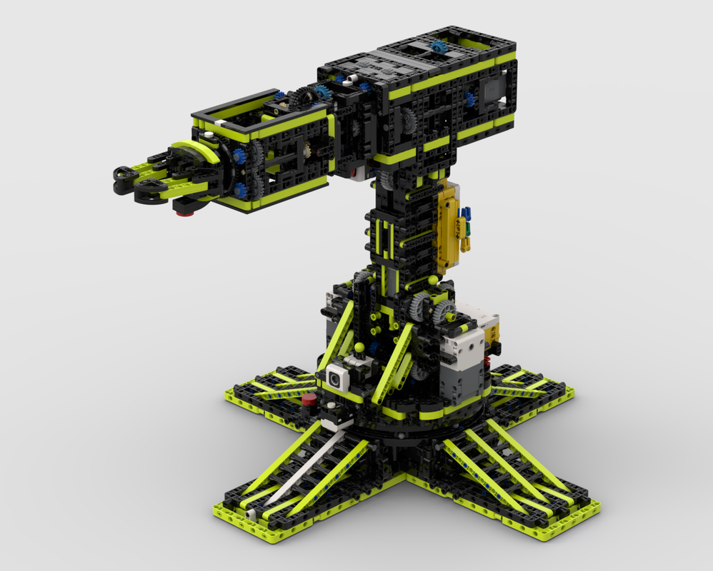 Lego 6 Axis Robotic Arm mk3