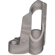 Lego Technic Panel Fairing # 6 Small Short, Large Hole, Side B / Pearl Light Gray