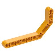 Lego Technic Beam 1 x 11.5 Double Bent Thick / Bright Light Orange