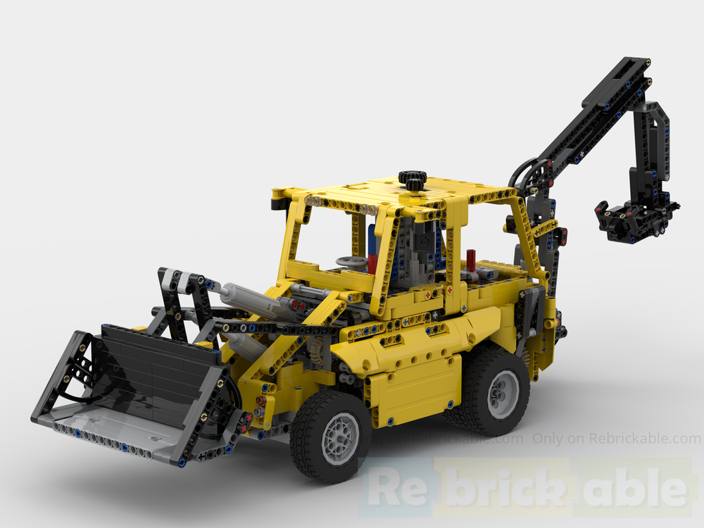 Lego Backhoe Loader (42009 Alternate)