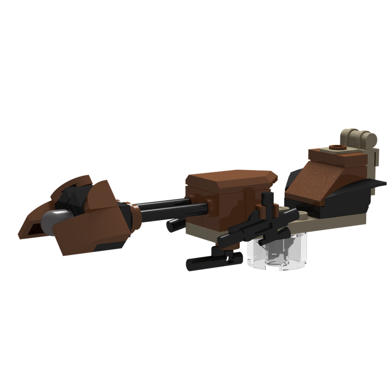 Lego Convenient Brown Speeder Bike
