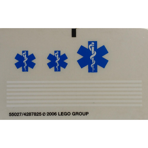 Lego Sticker Sheet for Set 7890-1