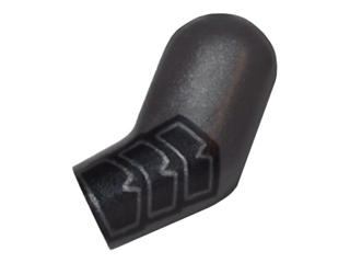 Lego Arm, Left with Black Gauntlet Pattern
