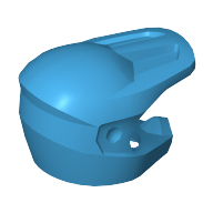 Lego Helmet Dirt Bike / Dark Azure