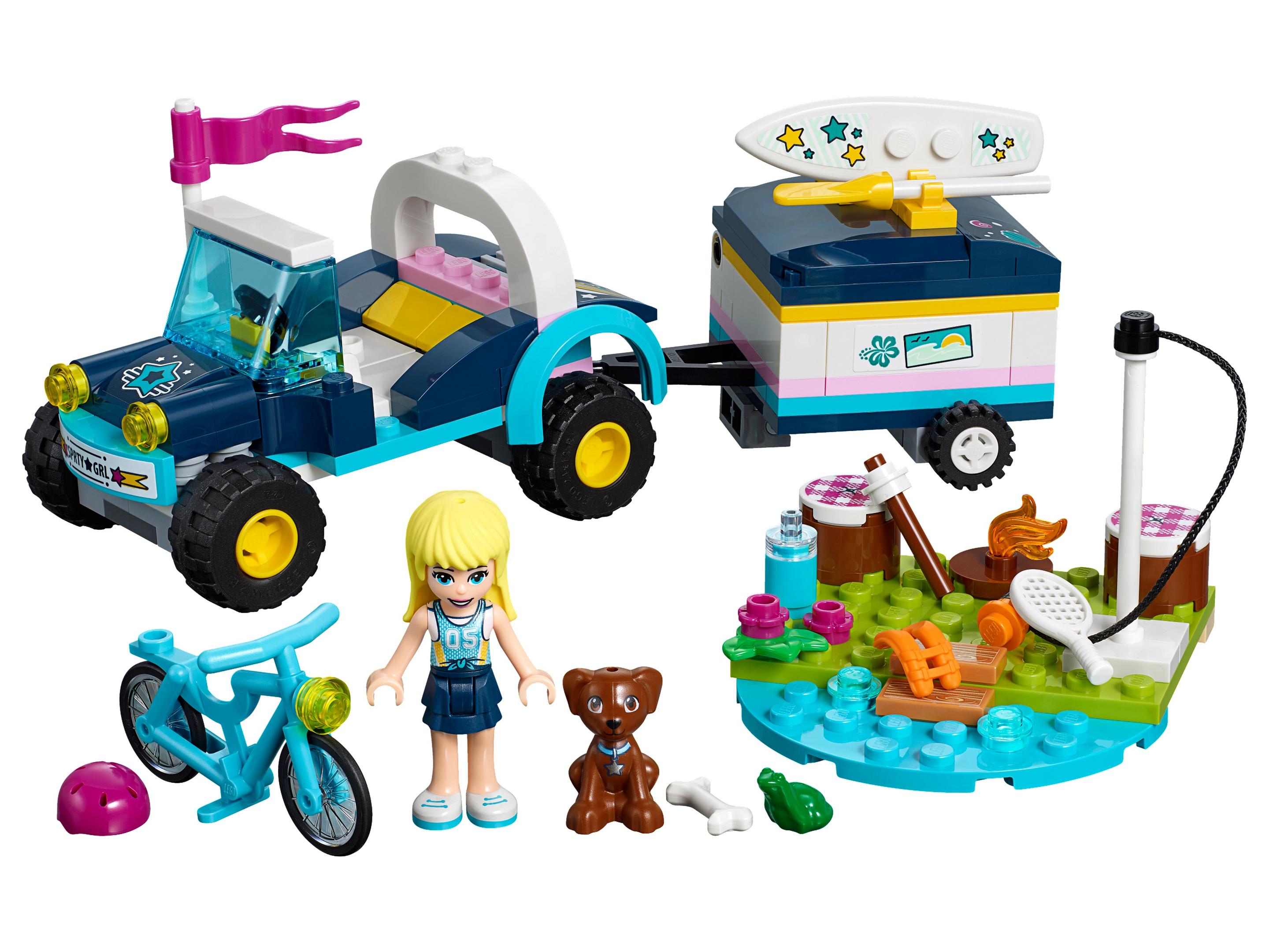 Lego Stephanie's Buggy & Trailer