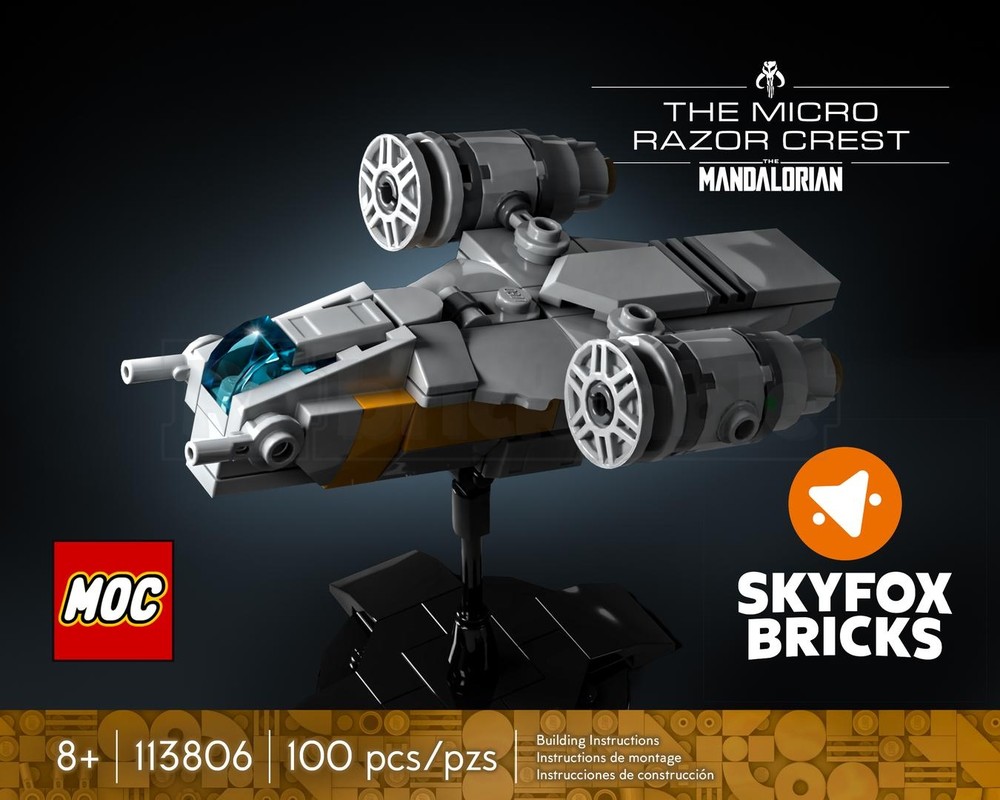 Lego SW Micro Razor Crest from The Mandalorian