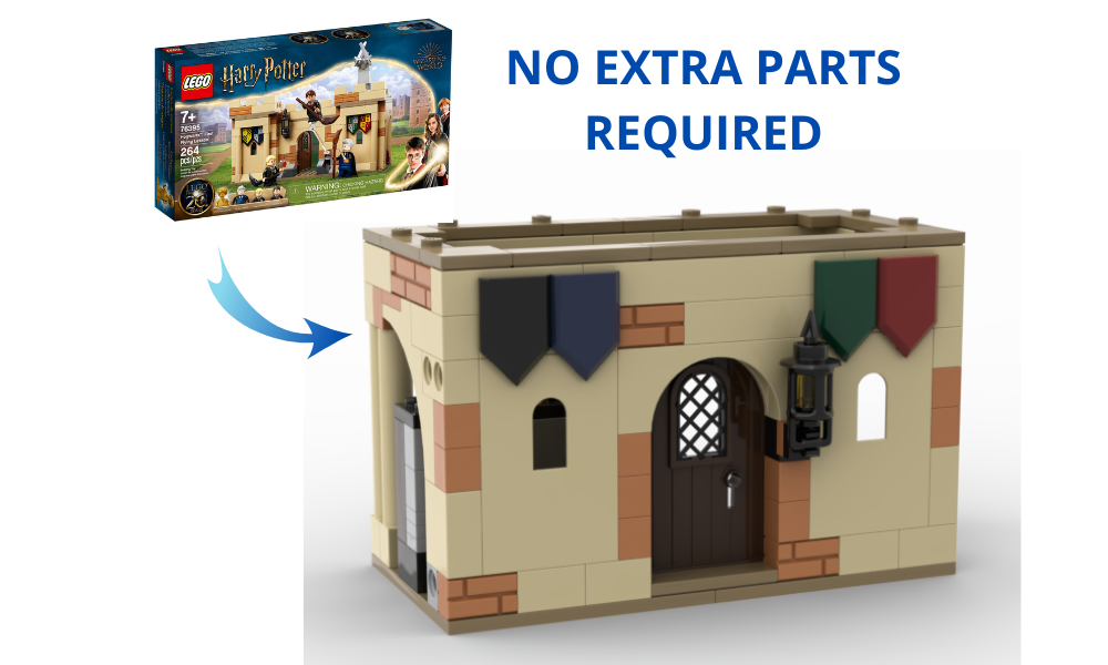 Lego 76395 Hogwarts: Door With House Banners