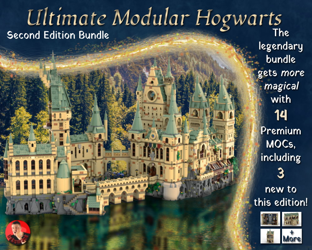 Lego Ultimate Modular HP Castle Bundle - Second Edition