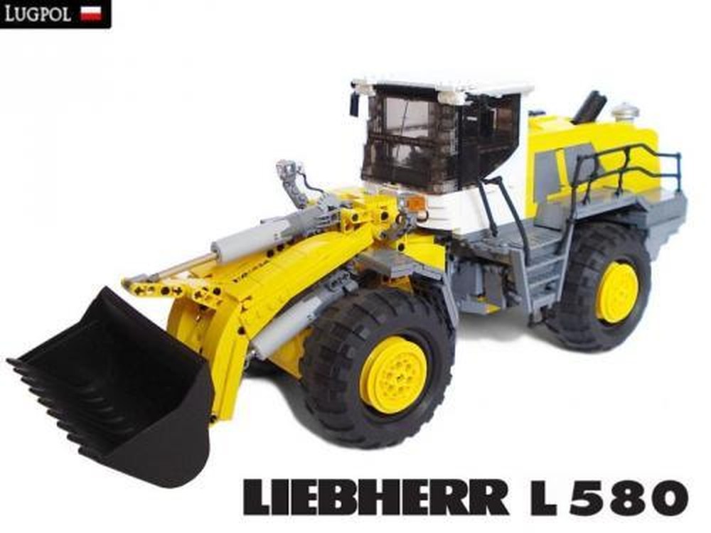 Lego Liebherr L580 wheel loader
