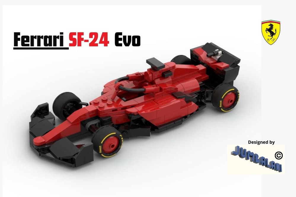 LEGO Ferrari SF24 Evo MOC