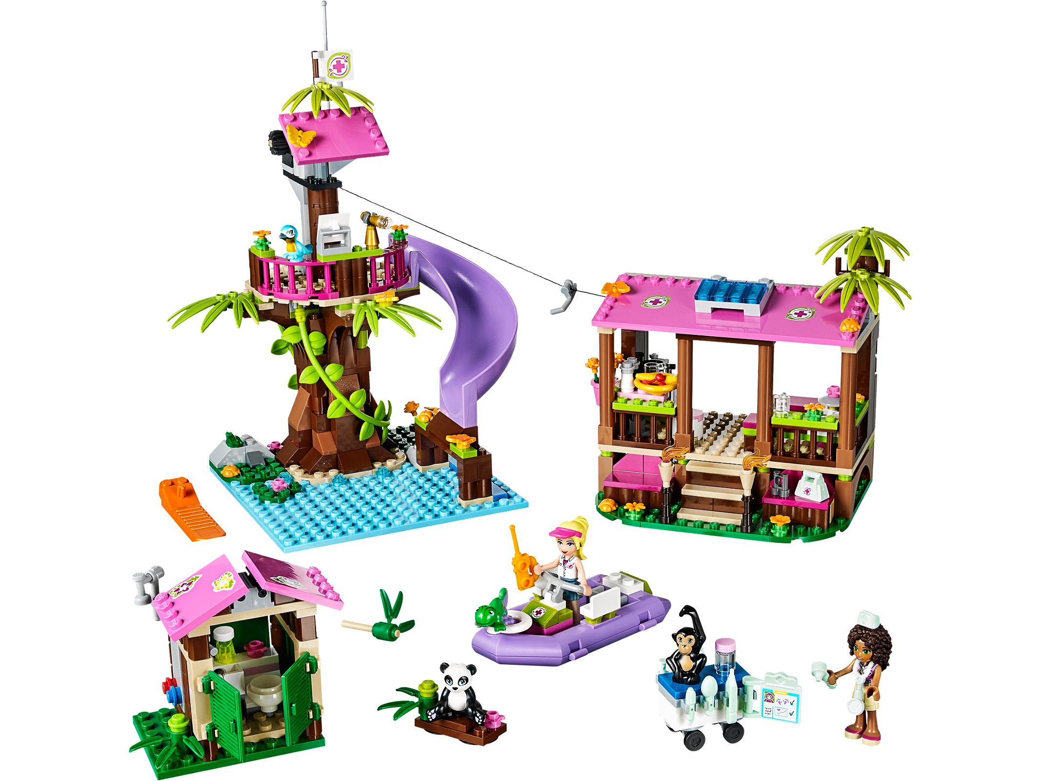 Lego Jungle Rescue Base