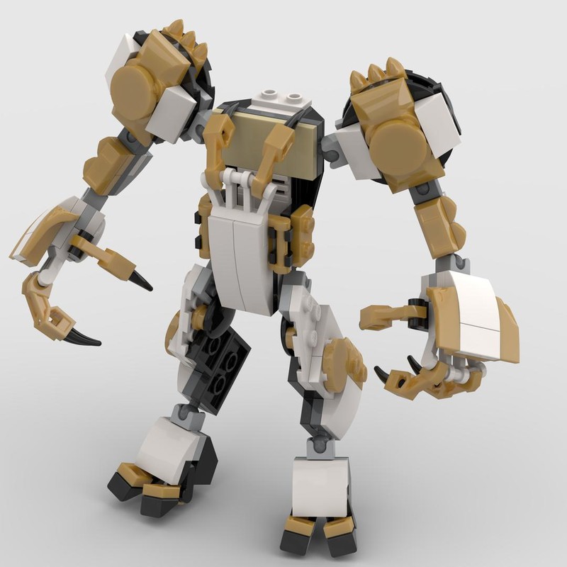 Lego Golden Dragon Mech