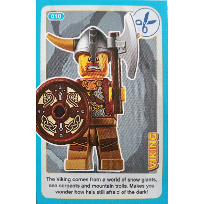 Lego Trading Card, Create the World Incredible Inventions - Viking / [No Color/Any Color]