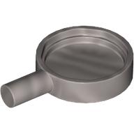 Lego Equipment Frying Pan / Flat Silver